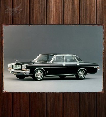Металлическая табличка Nissan President (H250) 487